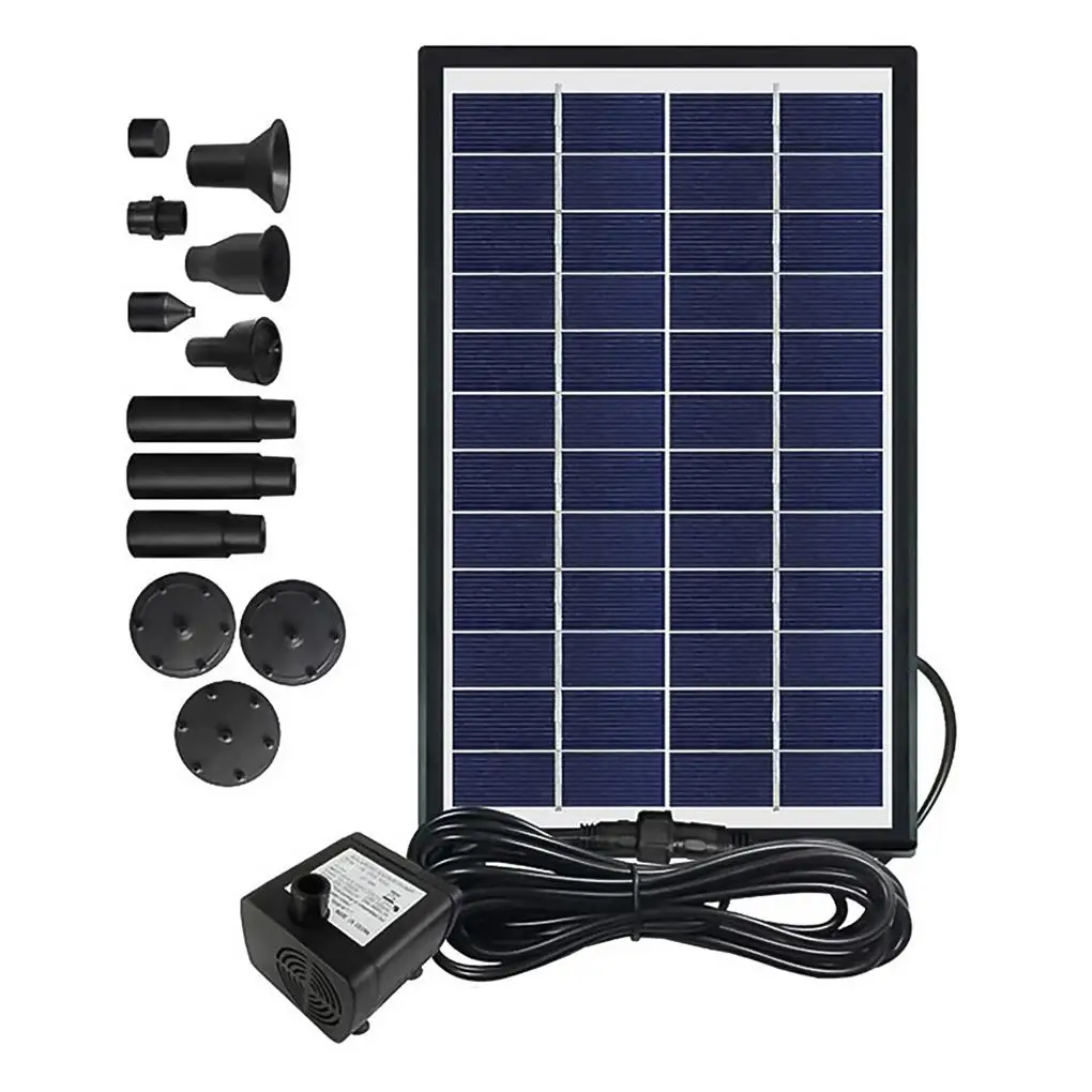 

Solar Fountain Pump Solar Water Pump Floating Fountain For for Fish Tank Pond Garden Decoration