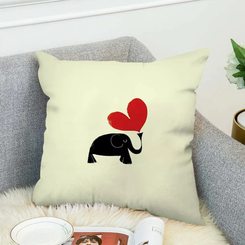 

Симпатичная наволочка 40*40, современный чехол для подушки, 45x45 см, осенний декор, декоративные подушки для гостиной, наволочки