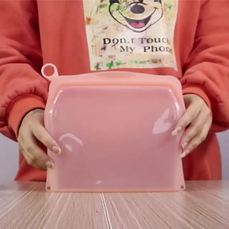 

Креативный кухонный органайзер, силиконовая сумка для сохранения свежести фруктов и овощей, утолщенная Портативная сумка для хранения, сар...