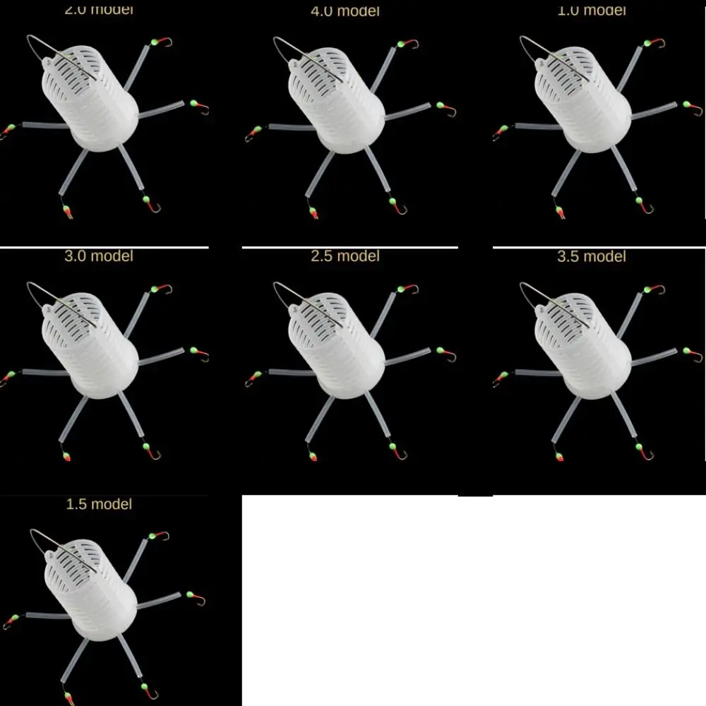 Маленький белый стержень Крючок сайры Осьминог Карп Рыболовные крючки снасти