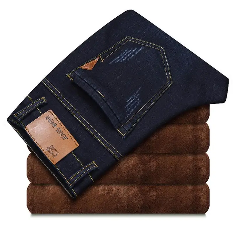 Джинсы мужские прямые стрейчевые на осень/зиму 2022 | Мужская одежда