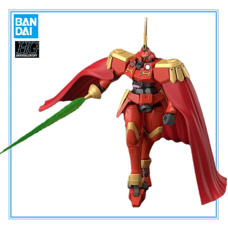 

In stock Bandai Original Gundam Model Kit Anime Figure HGAC 1/144 OZ-06MS-SS1 LEO-S Action Figures Collectible Toys