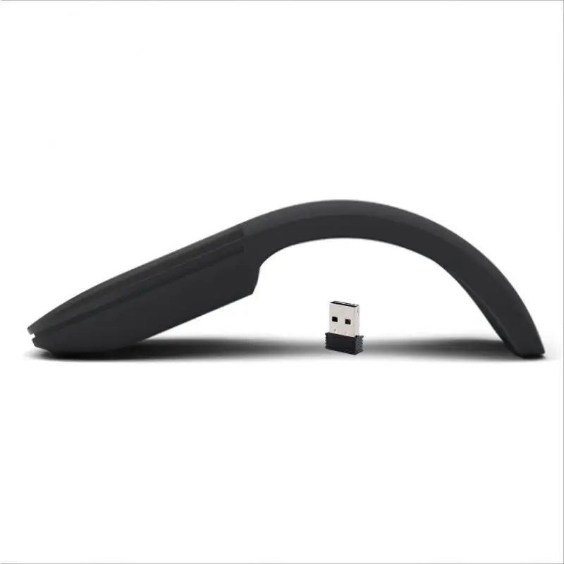 

Wireless Folding Mouse Invisible Roller 2.4GHz Mute Mice Light Portable Wireless Mouse USB Receiver For Office PC Laptop/WIN/MAC