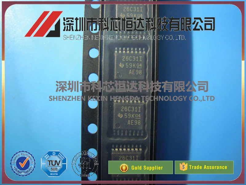 5 шт. AM26C31IPWR 26C31I TSSOP16 100% импортированный с оригинальной упаковкой