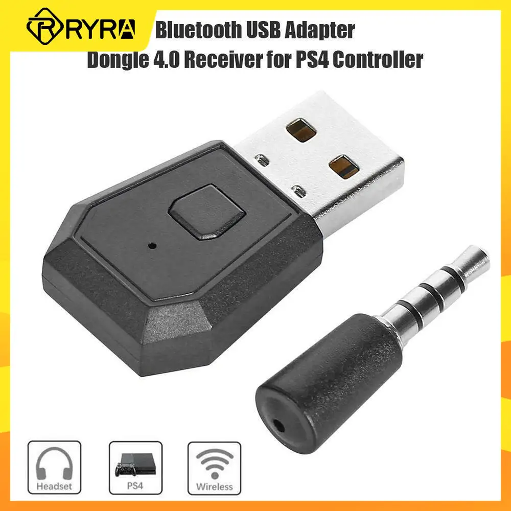 

RYRA мини Bluetooth гарнитура адаптер для PS4 игровой контроллер беспроводной ключ наушники USB приемник для ПК Аксессуары для ноутбуков