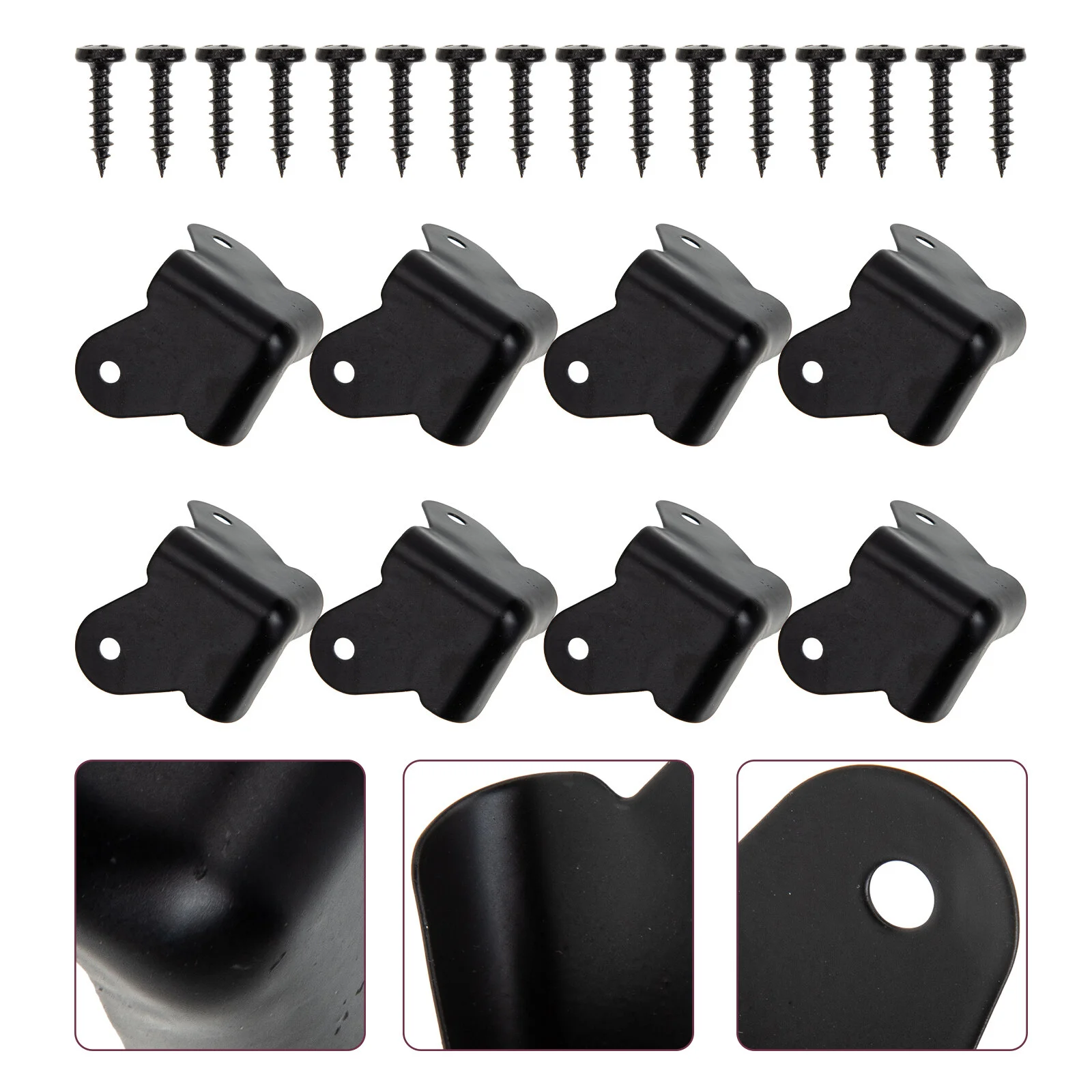 

Home Speaker Corner Bracket Practical Protector Cover Useful Decorative Cabinet Guard Angle Wrap Covers Iron