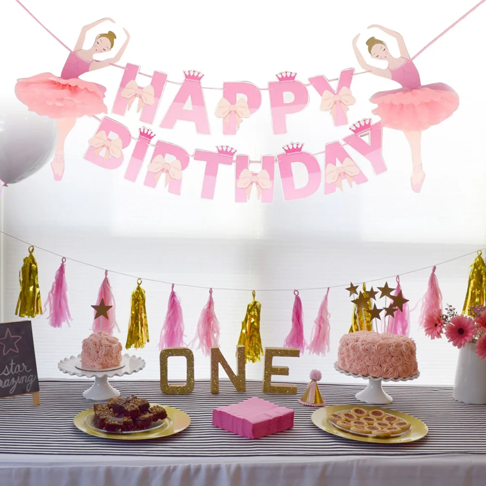2 шт. Lahua день рождения DIY украшения для балетной вечеринки танцевальная балерина