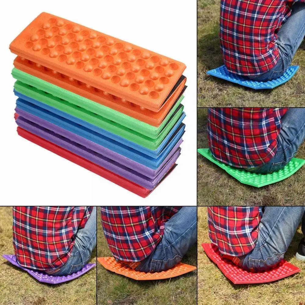 

1pcs Foldable Outdoor Camping Mat Waterproof Foam Material Material Chair Foam Picnic Pad Beach Moisture-proof Mat Mat F3l9