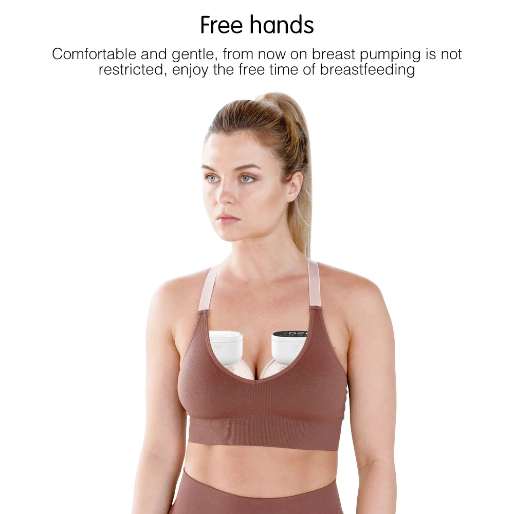 Молокоотсос электрический бесшумный 3 режима 9 уровней всасывания емкость 180 мл