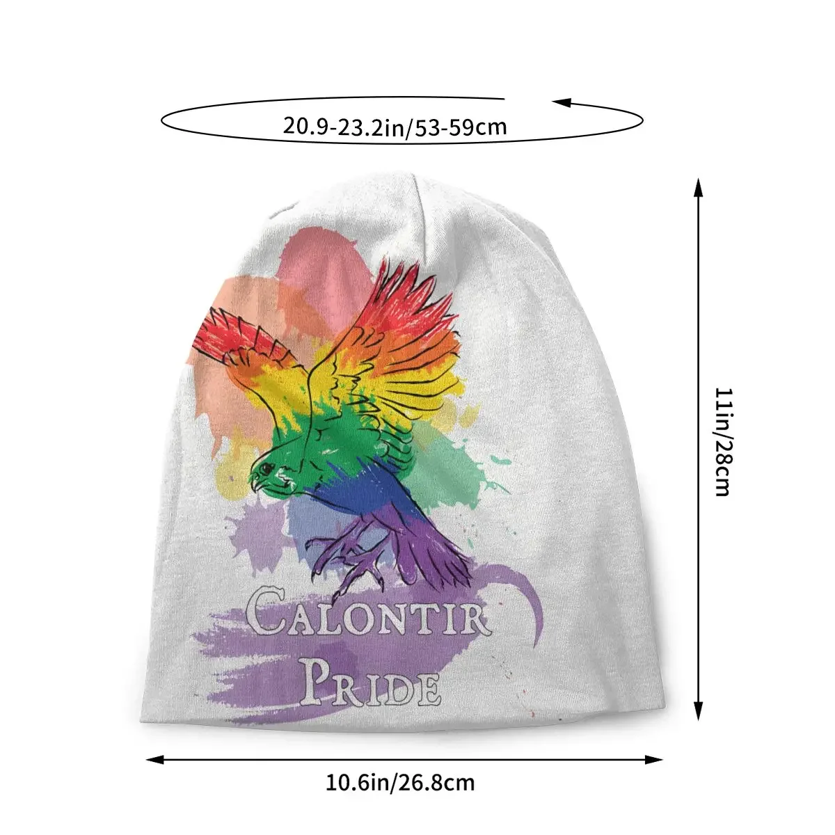 Фото Радужная шапочка Calontir Pride Homme, осенне-весенние тонкие шапочки, облегающие шапки для мужчин и женщин, Новые шапки №2
