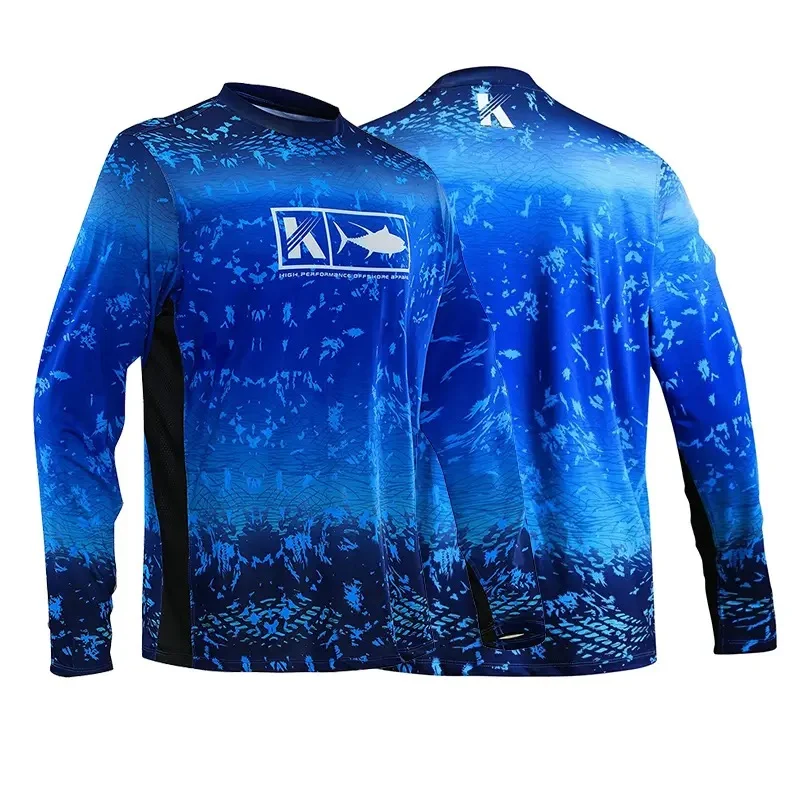 

Pelagic Fishing Shirt Uv Protection Fishing Clothes Performance Long Sleeve Fishing Jersey Camisa De Pesca HUK Fishing Clothing