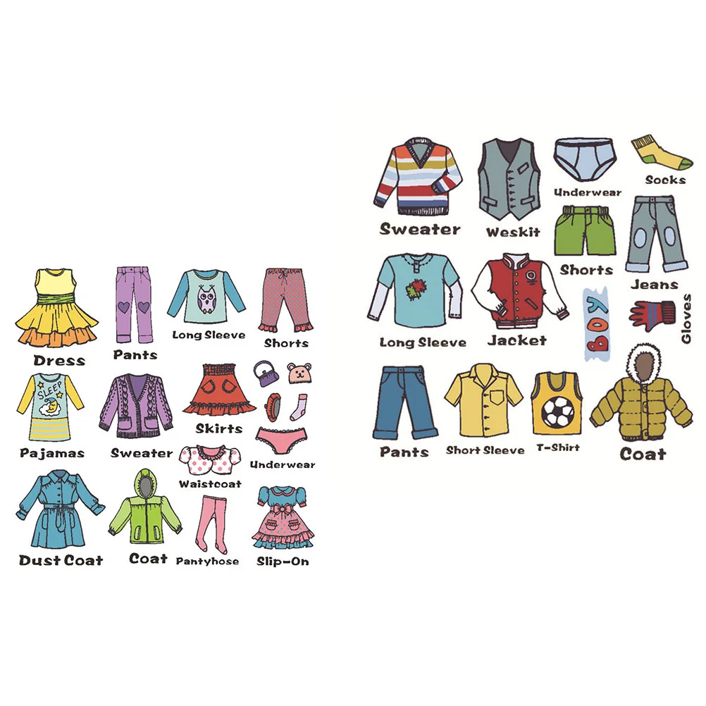 

Closet Wardrobe Clothes Label Organization Stickers Accessories Home Classification Labels House Decoration Cute Tag