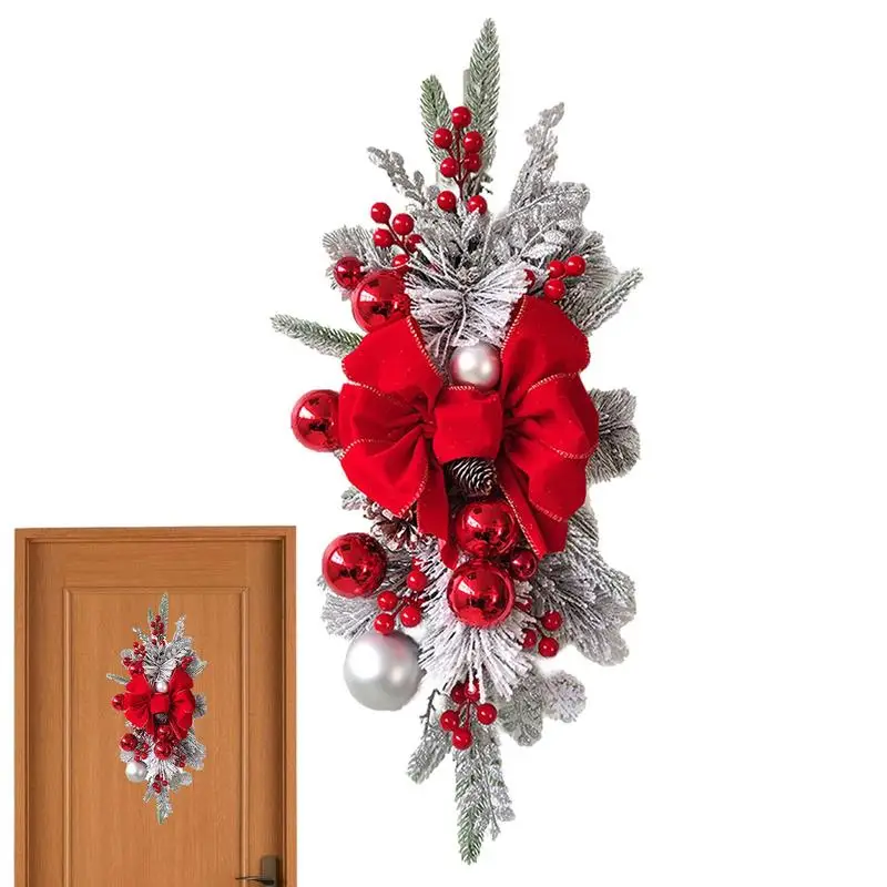 Garlands For Decor Christmas Safe Christmas Garland Decorations Christmas Wreath For Front Door Indoor Outdoor Fireplace Wall