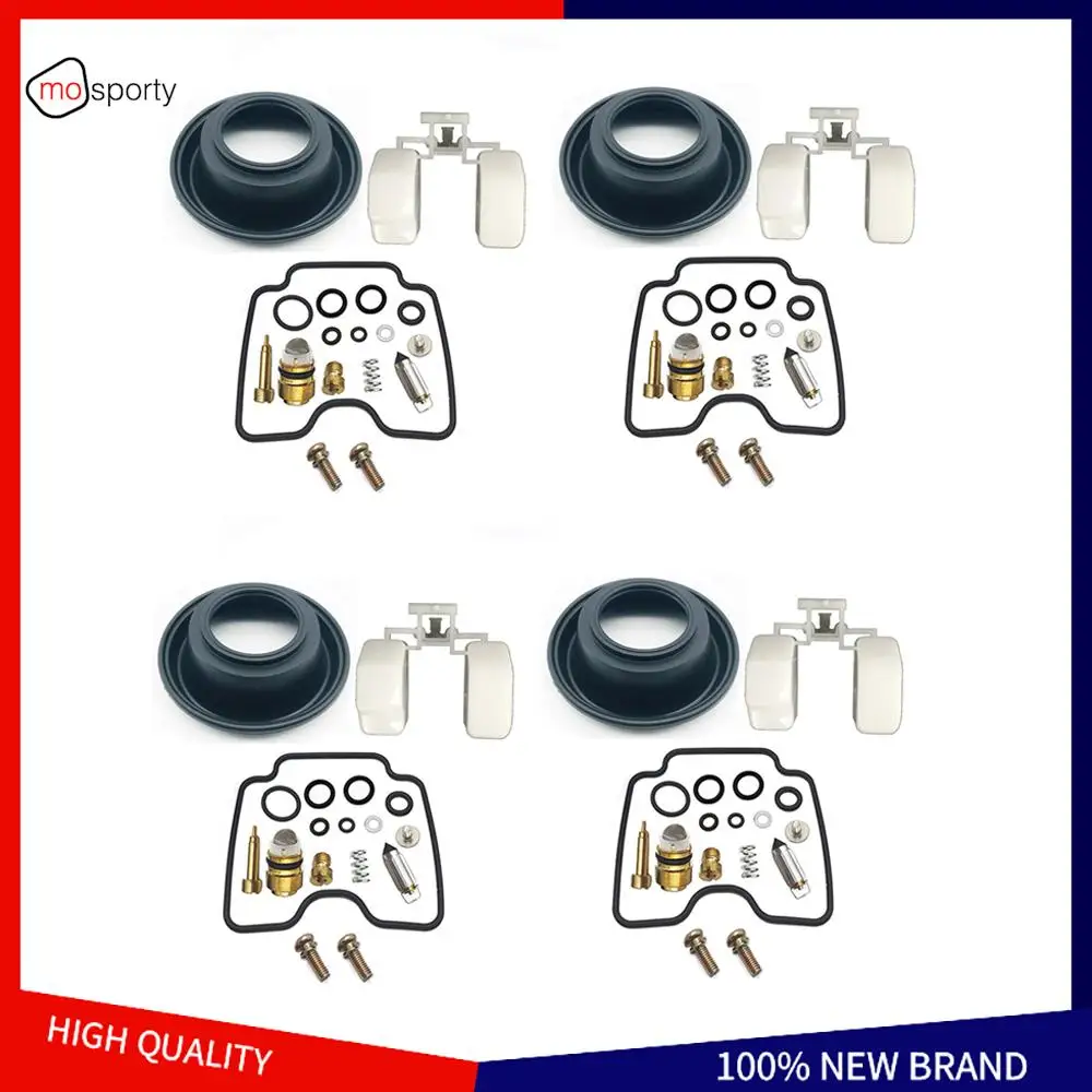 

Motorcycle Carburetor Air Screw Plunger Diaphragm Oil Cup Float Repair Kit for V Star 1100 XVS1100 1999-2005 V-Star XVS 1100