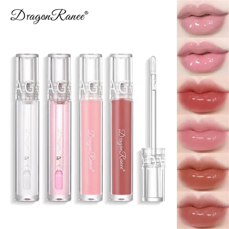 

Water Light Mirror Lip Glaze Waterproof Moisturizing Lip Gloss Lasting Non-Stick Cup Lipstick 6 Colors Sexy Red Lip Cosmetics