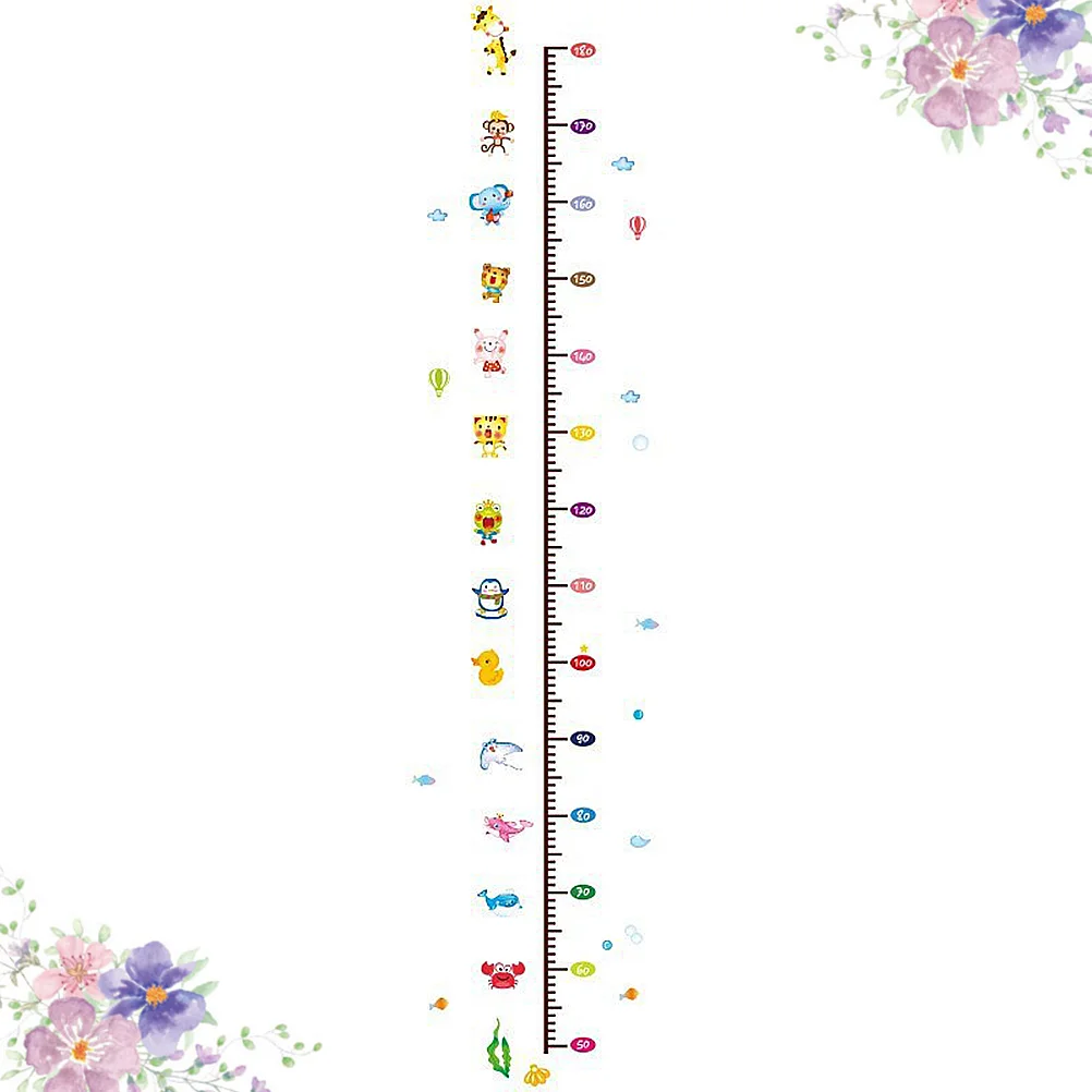 

Wall Kids Chart Decordecals Bedroom Decal Stickers Height Growth Bathroom Playroom Room Baby Child Sticker