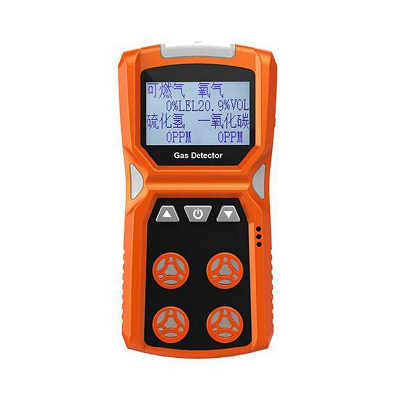 

Spot Goods Multi Gas Detector Gas Meter O2/H2S/CO/LEL 4 In 1 Oxygen Hydrogen Sulfide Carbon Monoxide Combustible Gas Leak Detect