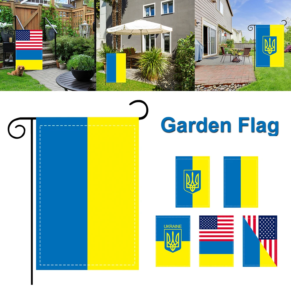 

Ukrainian Flag Courtyard Garden Flag Decorative Flag Decorative Yard Flag 30x45cm Shipping Fast Delivery Dropshipping
