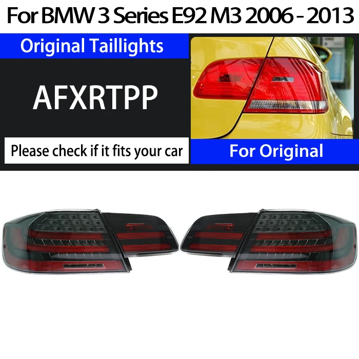 

Полностью светодиодные задние фонари для BMW 3 серии E92 M3 coupe 328i 335i 330i 2006-2012, задний фонарь, задний фонарь, стоп-туманные указатели поворота