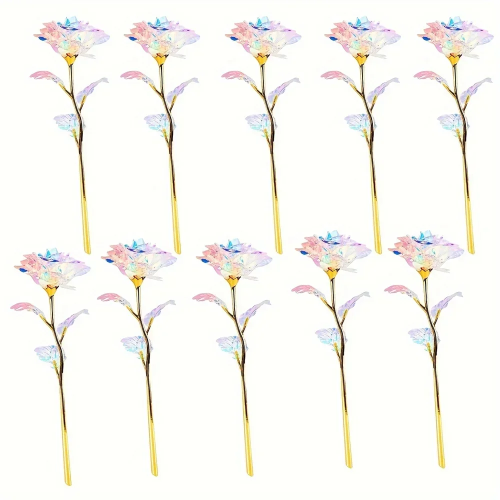 

Искусственные розы из пластика, розового цвета