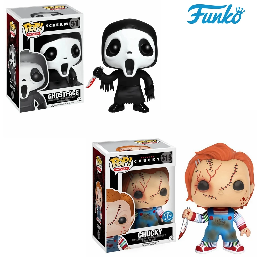 Funko POP фильмы Крик-ГОСТ 51 # Чаки бридеф 315 хорошие парни игрушки виниловые фигурки