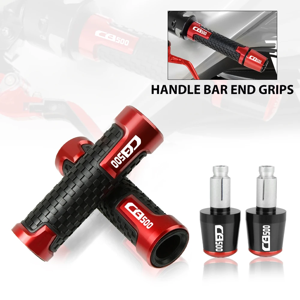 

CB500F CB500X Motorcycle Handlebar Grips Plug Slider Handle Bar Ends HandGrips For Honda CB500 F/X 2013-2021 2022 2023 CB 500