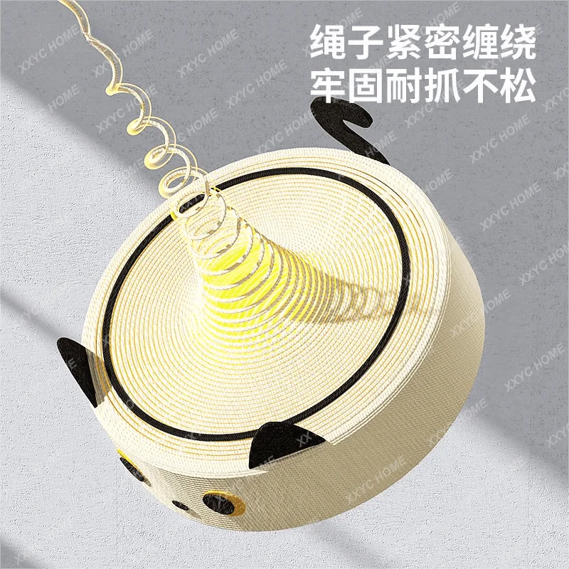 Доска для кошек Sisal с защитой от перхоти износостойкая круглая большая игрушка