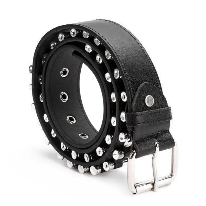 

Waist Strap for Women Faux Leather Adjustable Hole Waist Chain Hip Hop Jean Chain Women Summer Skirt Dress Decors