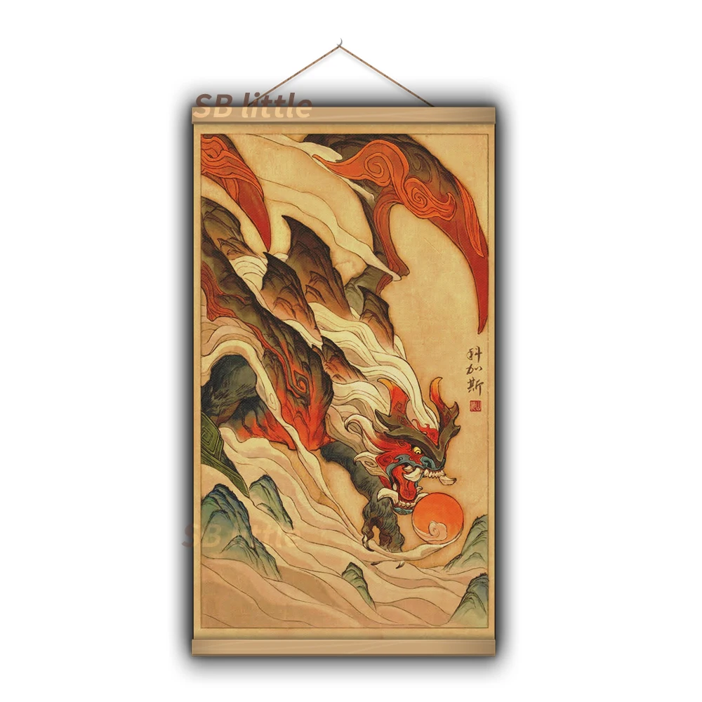 Декоративный настенный плакат с изображением героев мультфильма Лига игр |