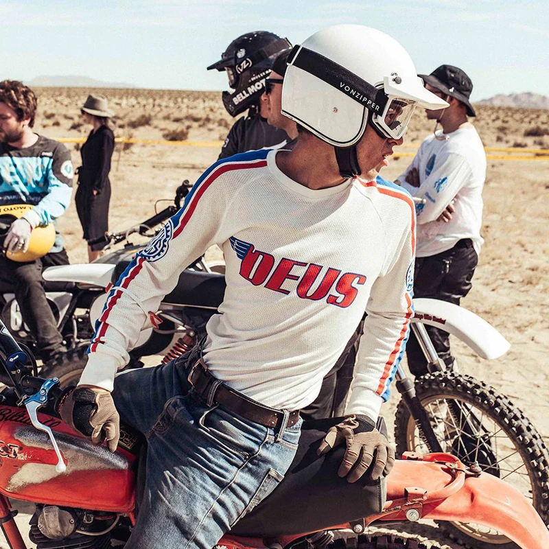 

Deus Ex Machina men's Downhill Mountain Bike Jerseys Motocross BMX Racing Jersey DH Long Sleeve Motorcycle Clothes MTB T-shirt
