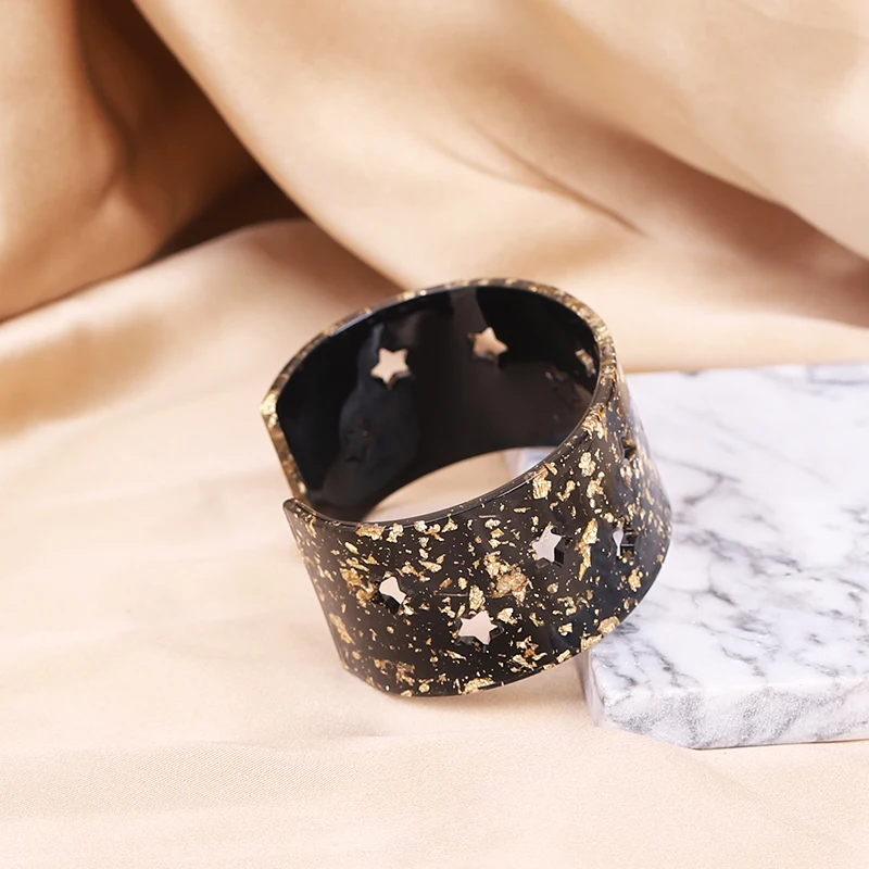 Ацетатные браслеты модные простой дизайн очаровательные для женщин ювелирные