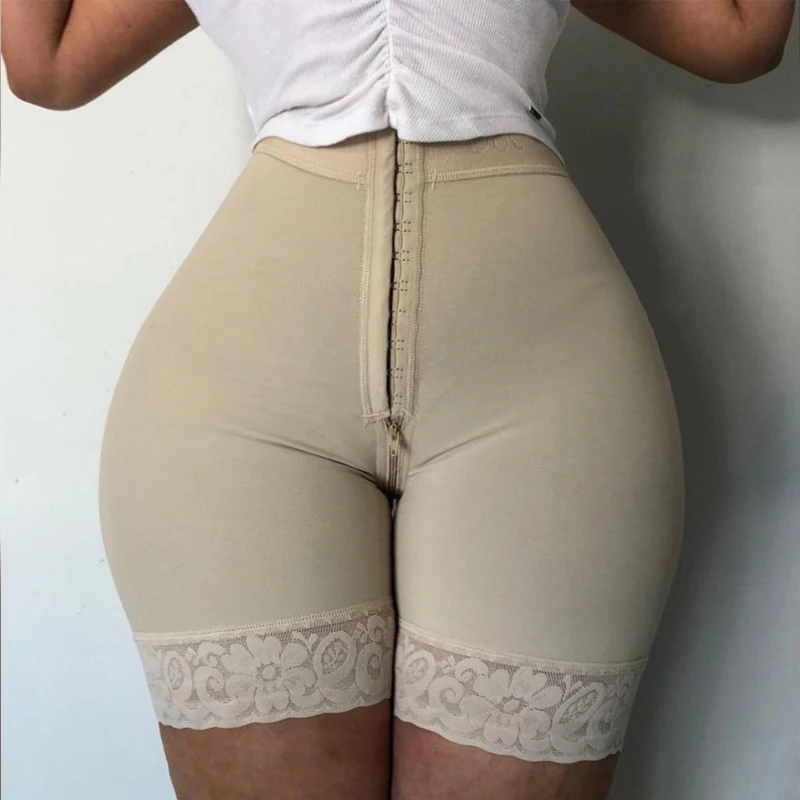 

Sheath Slimming Control Flat BBL Waist Colombian Girdle Compression Fajas Stomach Trainer Shorts Modeling Belt Tummy Double