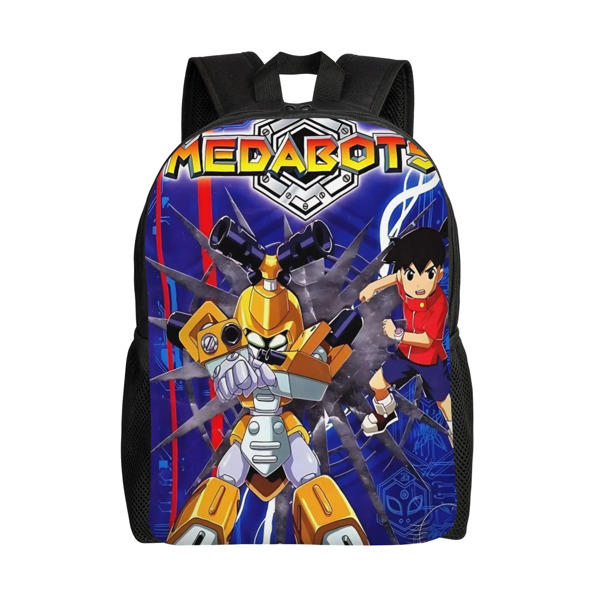 Фото Рюкзак Medabots, 1 шт., красный, к новому учебному году №1
