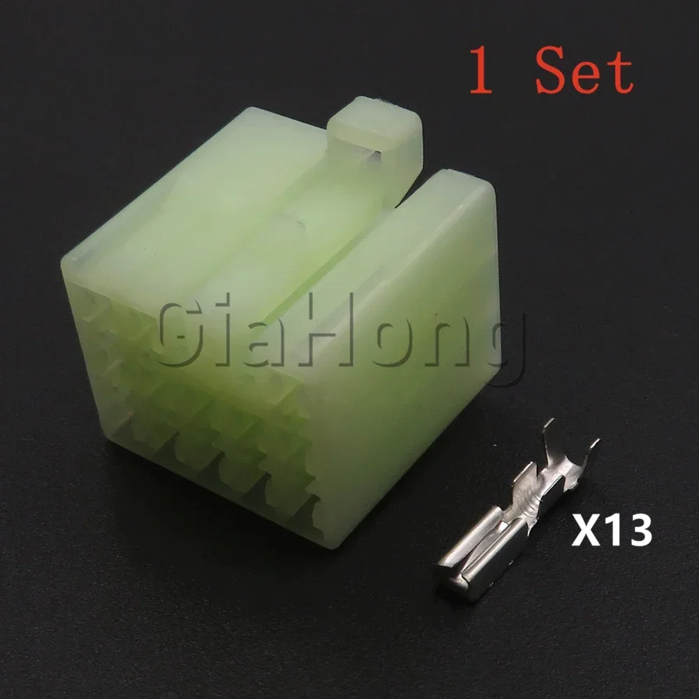 

Комплект из 13-контактного автомобильного электрического разъема 6240-1131 AC в сборе, 7123-1330, 7122-1330, негерметичная розетка для автомобильной аудиосистемы