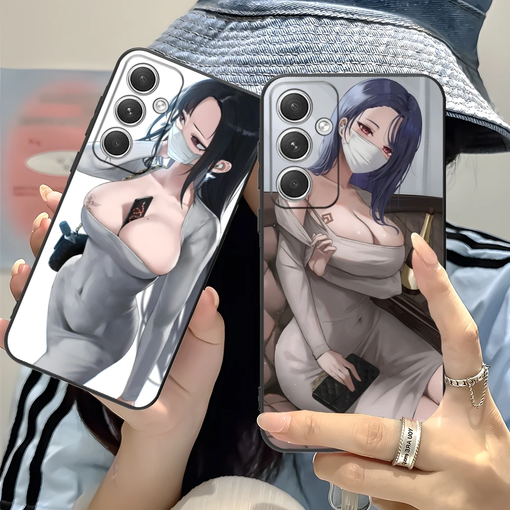 Чехол для мобильного смартфона Dongtan Style Samsung Galaxy S24 S23 S22 S21 S20 S10 S9 Plus FE Ultra Lite черный