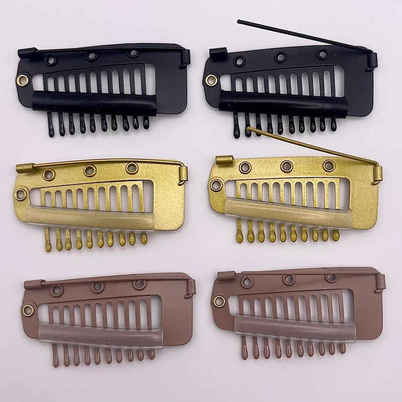 

Chunni Dupatta Clips With Safety Pin,10-Teeth Strong Chunni Grip Hair Clip, Duppatta Hack Hijab Tikka Setting Grip Clips