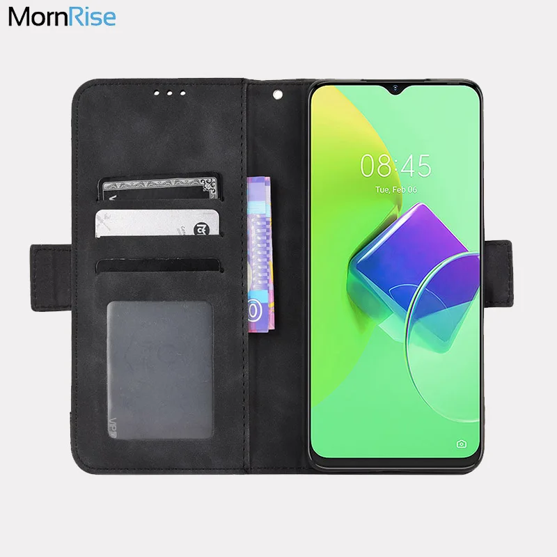 

For Tecno Spark 9T Wallet Case Magnetic Book Flip Cover For Tecno Spark 9 Pro Card Photo Holder Luxury Leather Phone Fundas