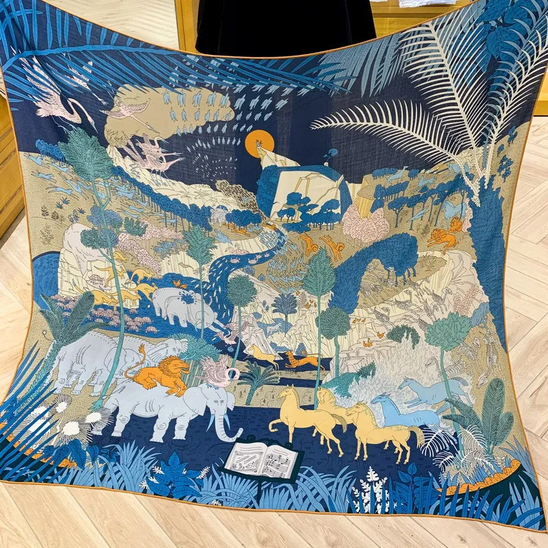 Рисунок 5 - 70% кашемировый 30% шелковый шарф для мужчин и женщин