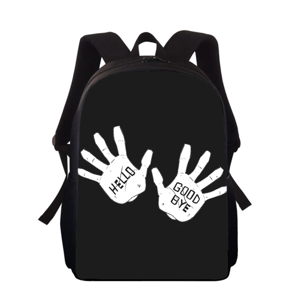 The Umbrella Academy 15” 3D Print Kids Backpack Primary School Bags for Boys Girls Back Pack Students School Book Bags