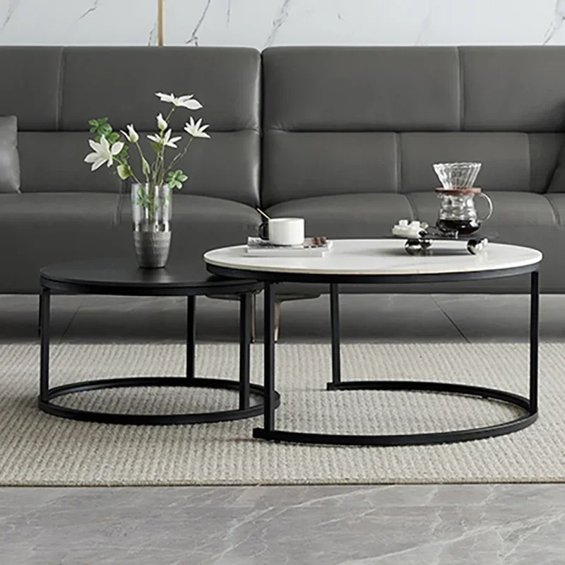 Мебель Роскошный мини-стол Домашняя гардеробная Маленький кофейный современный