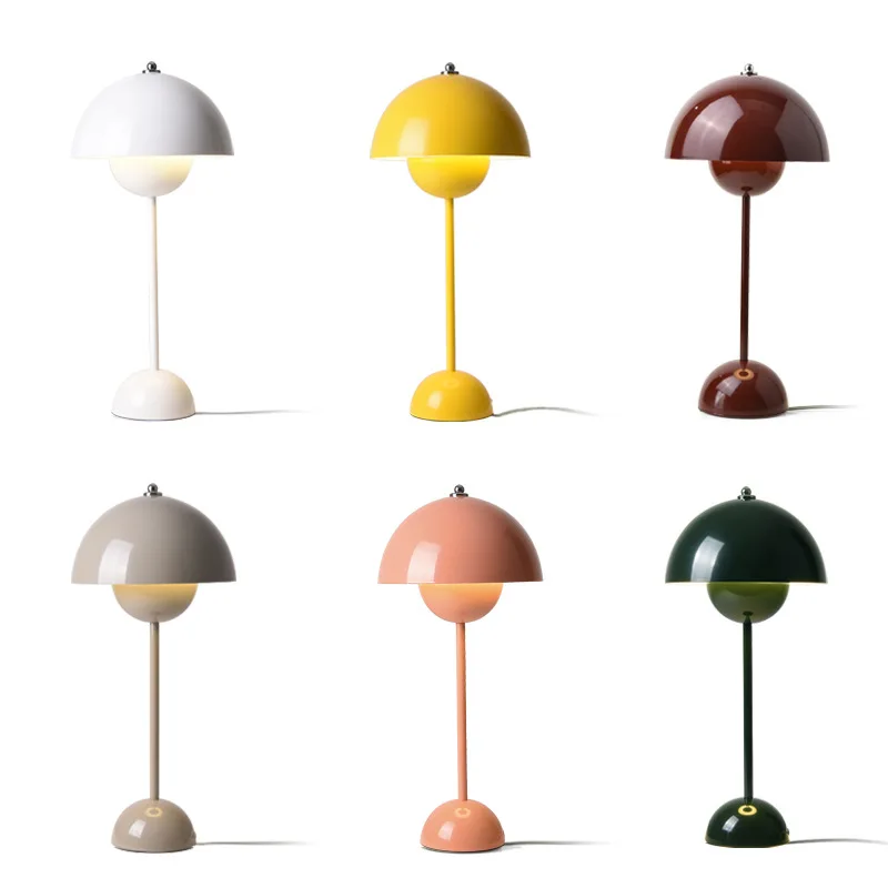 

Minimalist Danish designer home decoration flower bud table lamp living room bedroom bedside led table lamp room decoration