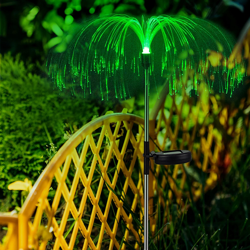 

Solar Jellyfish Light 6 Colors Changing Waterproof Decor Beautiful Flower Lights Landscape Walkway Solar Garden Lights Outdoor