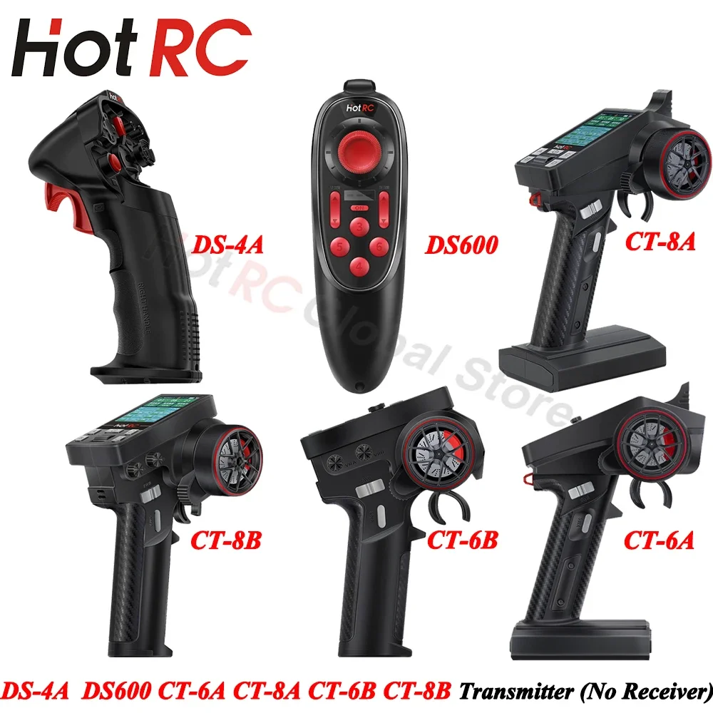 HOTRC DS-4A DS600 CT-8A CT-6B CT-8B 4CH 6CH 8CH 4/6/8-канальный одиночный передатчик дистанционного