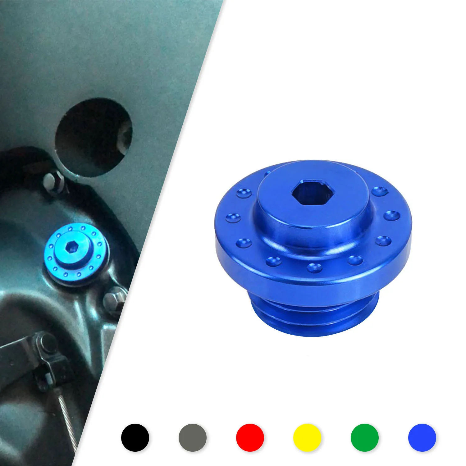 

Motorcycle Accessories Tank Cover Caps Oil Filler Cap Refit For Yamaha MT-09 FZ-09 MT09 FZ09 MT FZ 09