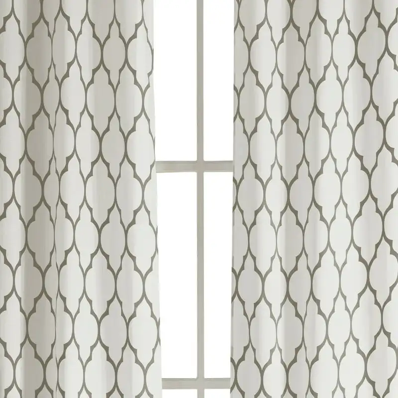 

Geometric Window Curtain Set