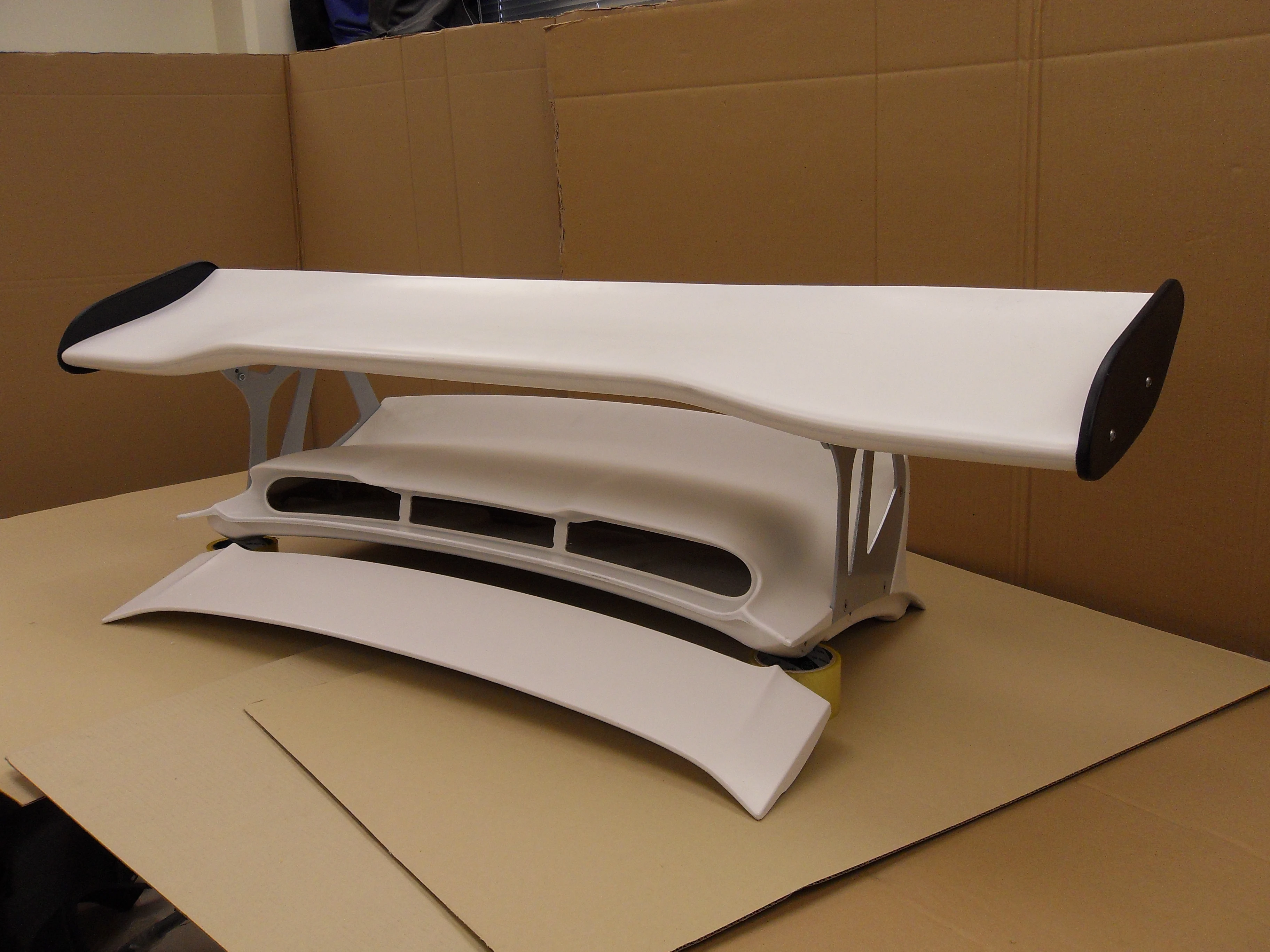 GT3-RS спойлер заднего багажника крыла для Porsche 997 GT3 RS задний Decklid