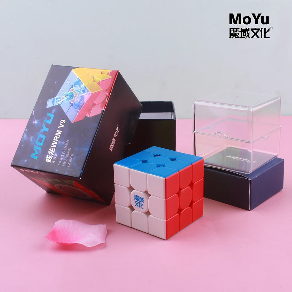 Магнитный волшебный куб игрушки-фиджеты Moyu Weilong V9 magлев Cubo Magico