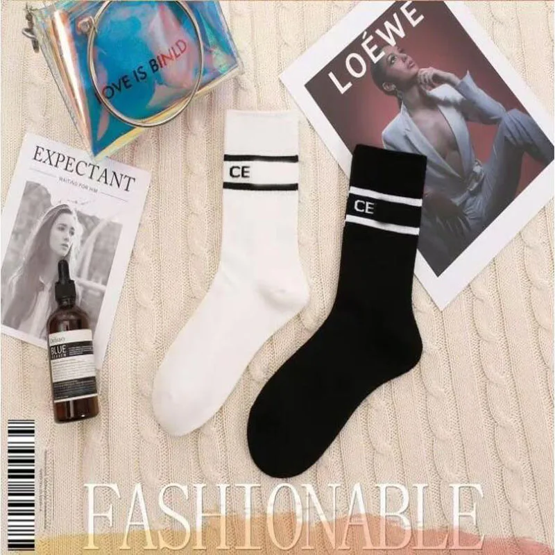 

Носки в полоску в европейском и американском стиле, 2 пары