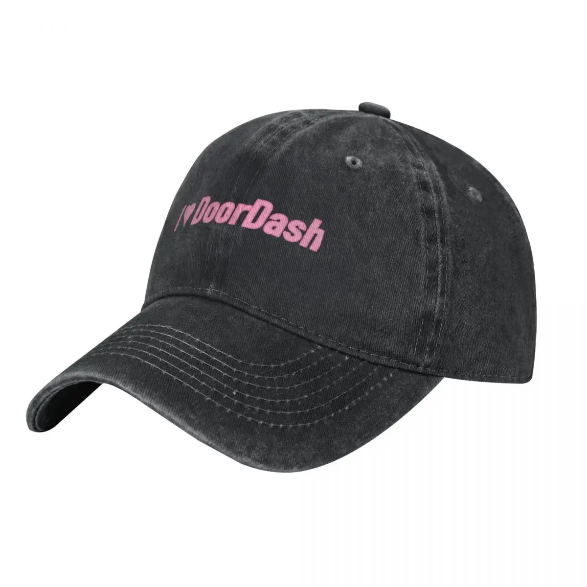 I love DoorDash розовая бейсбольная кепка dad hat Snapback Cap Мужская Женская