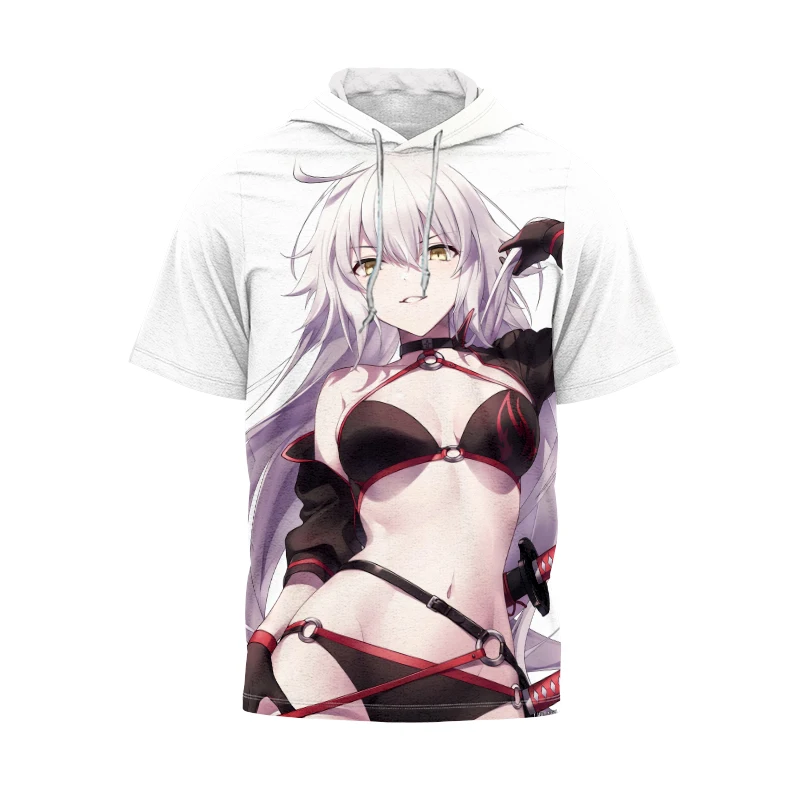

Bikini Hentai Sexy Lolita Japanese Cartoon 2022 New Hoodie Short Sleeve Unisex T-Shirt Top 3D Printing Fashion Street Daily Wear